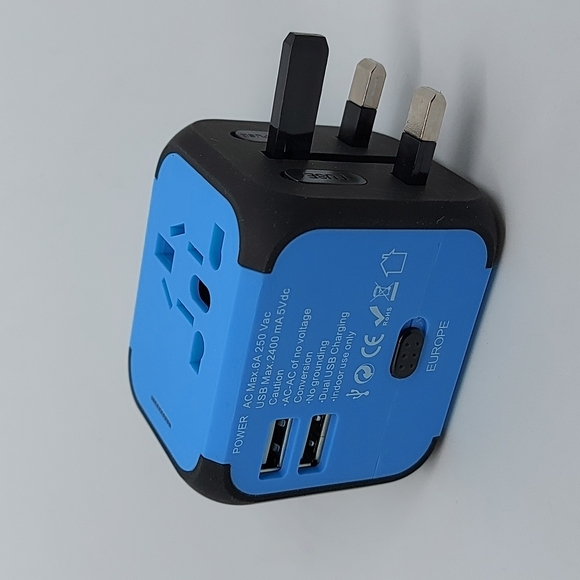 Other - Travel Adapter & Charger with Dual USB - New in Box